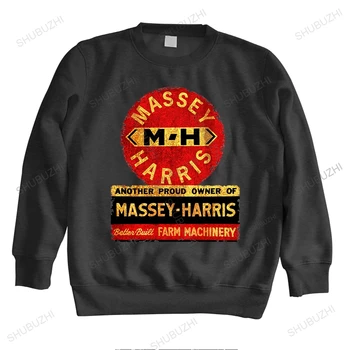 oamenii de toamnă tricou negru din bumbac hoody streetwear Massey Harris Tractoare și mașini Agricole statele UNITE ale americii unisex maneca lunga barbati hanorace