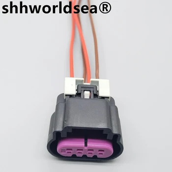 shhworldsea 4 Pin 1.5 mm 150 de Serie Sigilate de sex Feminin Soclu rezistent la apa Auto Conector 15466325 DJ7046D-1.5-21